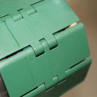 Conveyor-low-friction-slat-belt-green