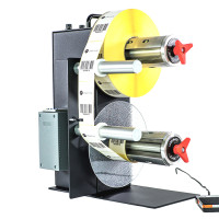 Label-Rewinder-Label-Unwinder-Twin-Cat-with-Foot-Switch
