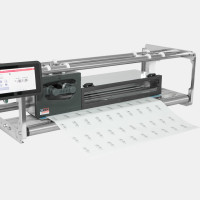 EIDOS XTO Long stroke printing multiple images across