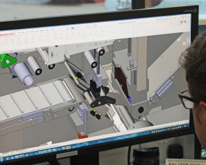 ALS labelling machine design