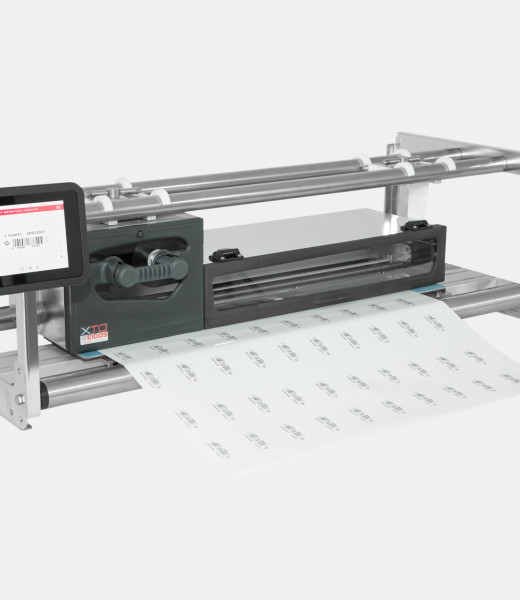 EIDOS XTO Long stroke printing multiple images across