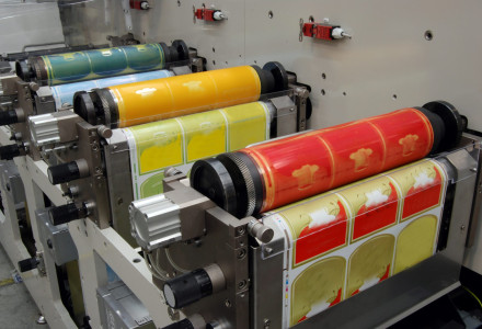 Flexo-label-press