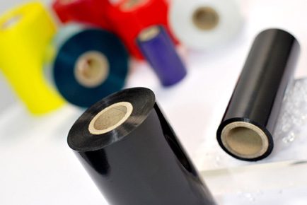 coloured thermal transfer ribbons